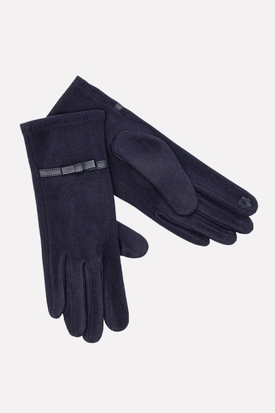 Жіночі рукавички 8.5 колір темно-синій ЦБ-00197547 SKT000861784 фото