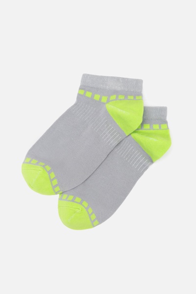 Чоловічі шкарпетки 43-45 колір світло-сірий ЦБ-00245293 SKT000981128 фото