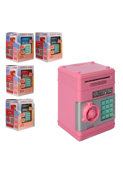 Скарбничка - сейф з кодом колір різнокольоровий ЦБ-00163224 SKT000552798 фото