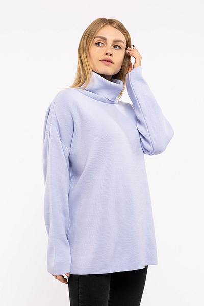 Жіночий светр 46 колір блакитний ЦБ-00194410 SKT000854099 фото