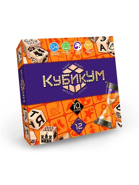 Развлекательная игра "КубикУм" цвет разноцветный ЦБ-00124807 SKT000461869 фото