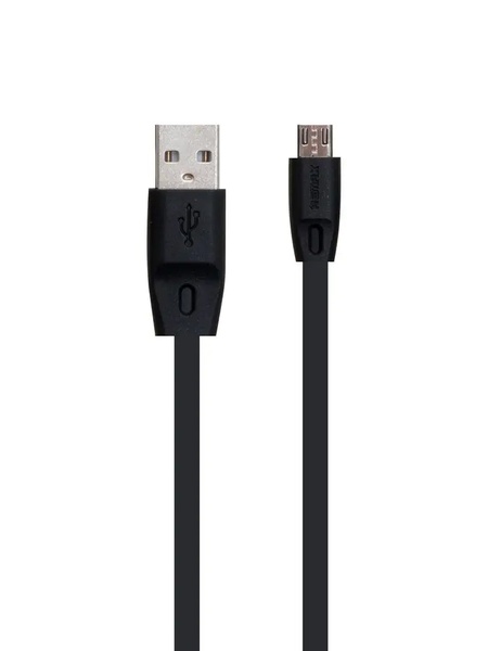 Кабель Remax RC-001m USB to MicroUSB колір чорний ЦБ-00220483 SKT000909903 фото