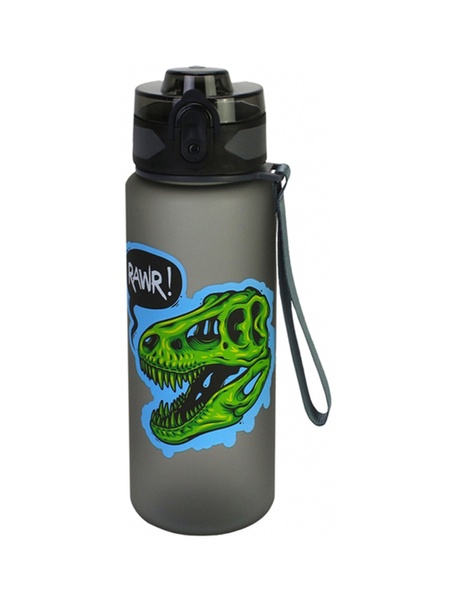 Пляшка для води Dinosaur колір чорний ЦБ-00227739 SKT000927345 фото