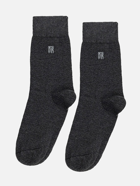 Мужские носки 40-42 цвет серый ЦБ-00214075 SKT000895591 фото