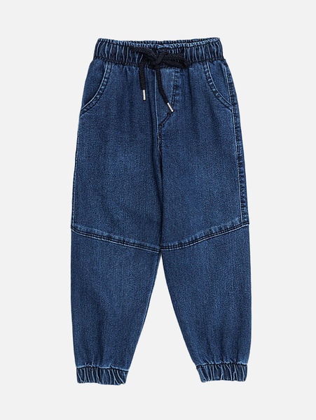Джогери джинсові для хлопчика 116 колір синій ЦБ-00219823 SKT000908211 фото