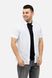 Мужская рубашка с коротким рукавом 44 цвет белый ЦБ-00244803 SKT000979902 фото 1