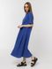 Женское длинное платье 42 цвет синий ЦБ-00216895 SKT000901611 фото 1