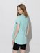Жіноча футболка регуляр 46 колір м'ятний ЦБ-00219423 SKT000907261 фото 3