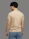 Чоловіча футболка регуляр 52 колір бежевий ЦБ-00216079 SKT000899978 фото 3