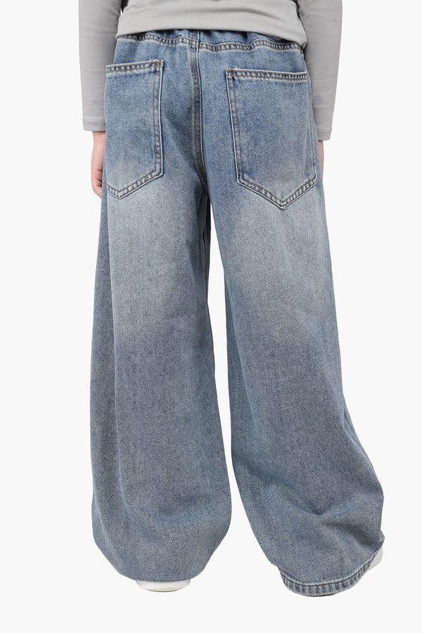 Джинси baggy для хлопчика колір синій 140 ЦБ-00290308 фото