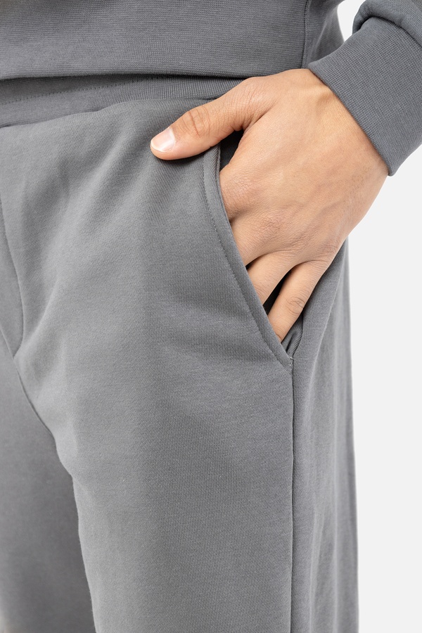 Мужские спортивные штаны 46 цвет темно-серый ЦБ-00241632 SKT000962149 фото
