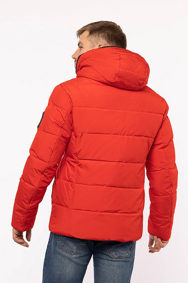 Мужская куртка 56 цвет красный ЦБ-00194537 SKT000854538 фото