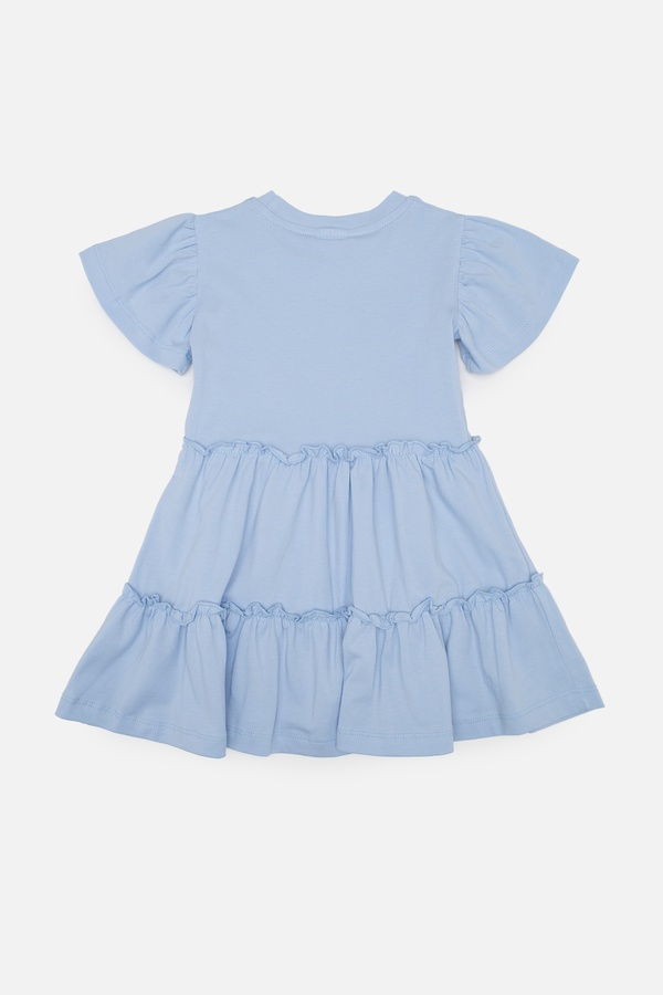 Сукня з коротким рукавом для дівчинки 110 колір блакитний ЦБ-00245135 SKT000980600 фото