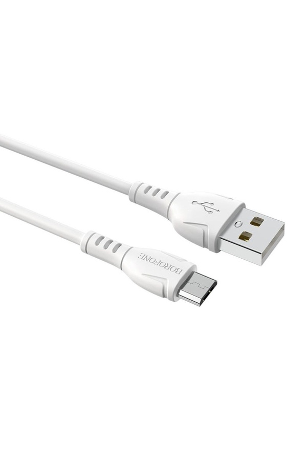 USB кабель BX51 Micro 24A 1 м цвет белый ЦБ-00192784 SKT000850324 фото