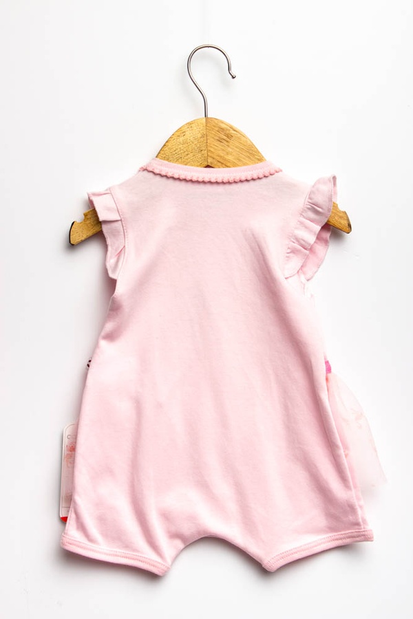 Песочник с юбкой на девочку 56 цвет розовый ЦБ-00152214 SKT000520343 фото