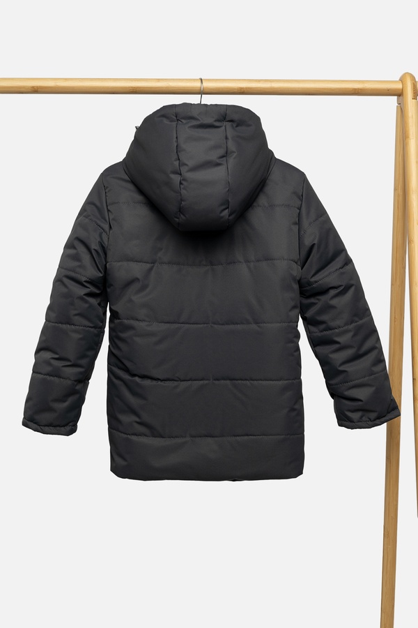 Куртка для мальчика 146 цвет темно-серый ЦБ-00236869 SKT000953112 фото