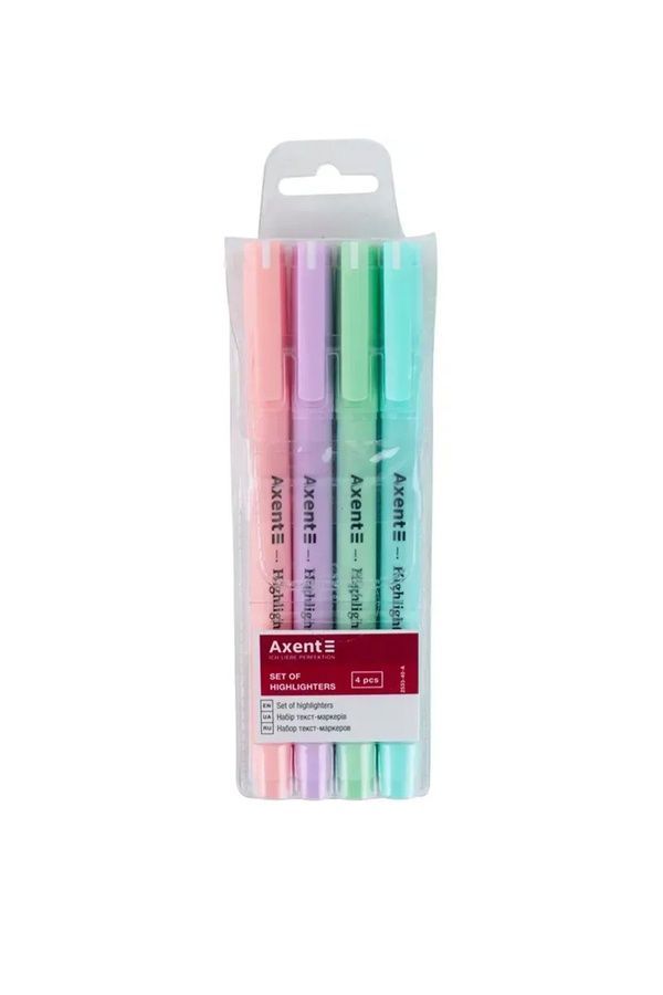 Набор маркеров Axent Highlighter Pastel Axent 2533-40-A ЦБ-00190400 фото