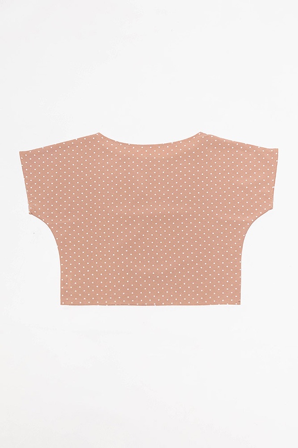Блуза для дівчинки 116 колір коричневий ЦБ-00160347 SKT000542570 фото
