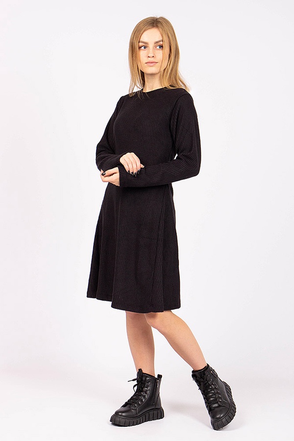 Сукня жіноча 42 колір чорний ЦБ-00177561 SKT000591932 фото