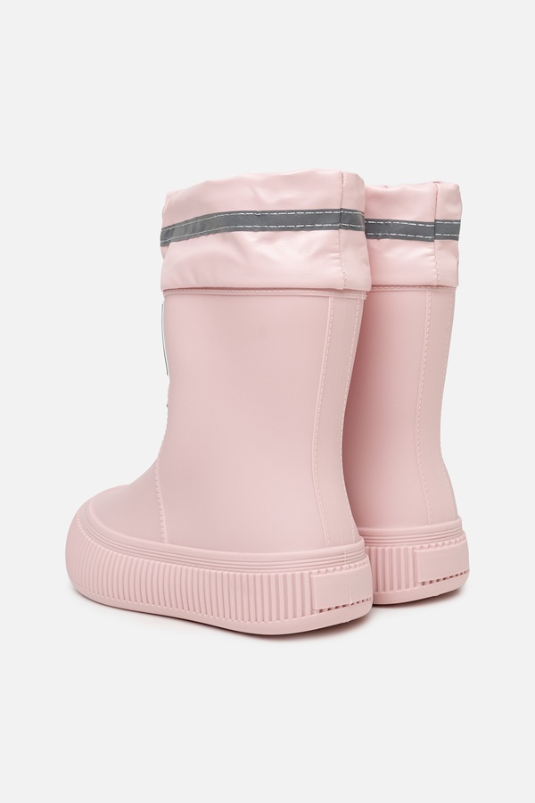 Жіночі гумові чоботи 35 колір рожевий ЦБ-00236599 SKT000952557 фото