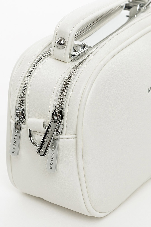 Жіноча сумка крос-боді колір білий ЦБ-00216827 SKT000901464 фото