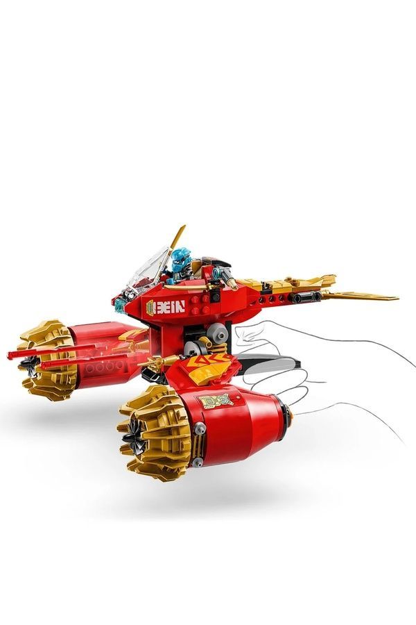 Конструктор LEGO Ninjago, Штормовой робот-всадник Кая 71830 ЦБ-00269228 фото