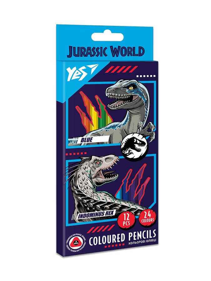 Карандаши цветные "Jurassic World" цвет разноцветный ЦБ-00222740 SKT000915827 фото