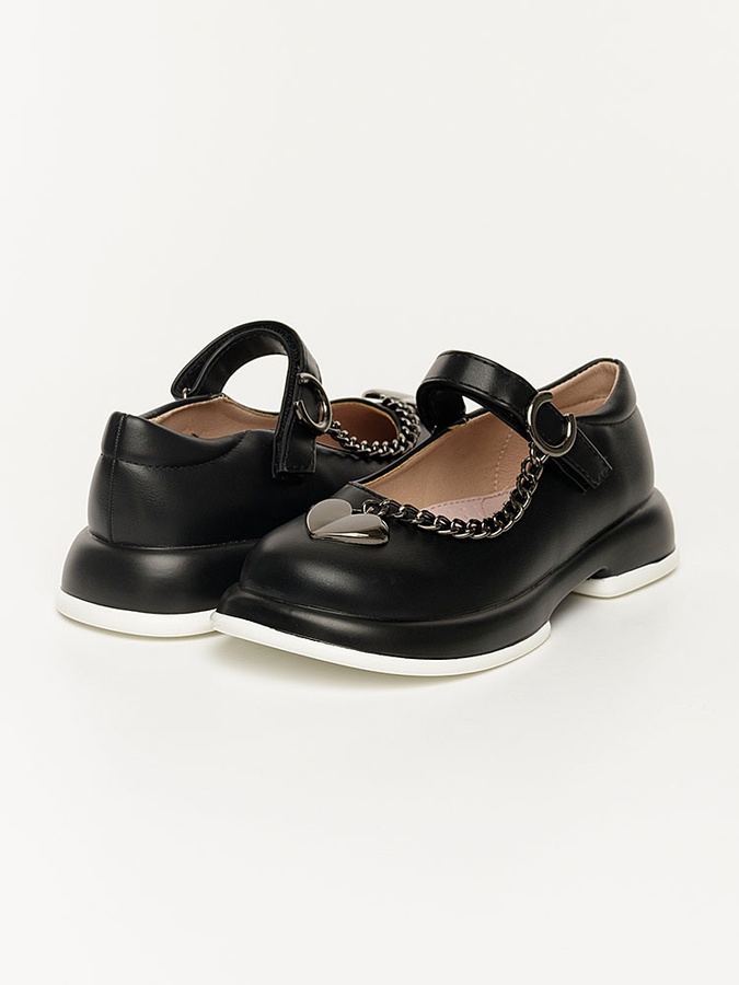 Туфлі для дівчинки 29 колір чорний ЦБ-00226420 SKT000924240 фото