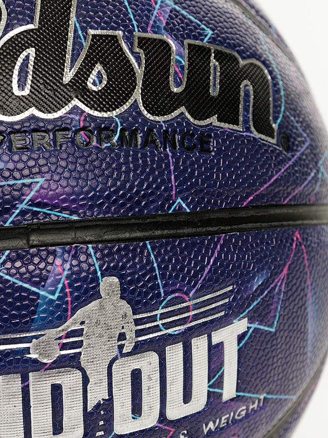 Мяч баскетбольный цвет фиолетовый ЦБ-00224949 SKT000921471 фото