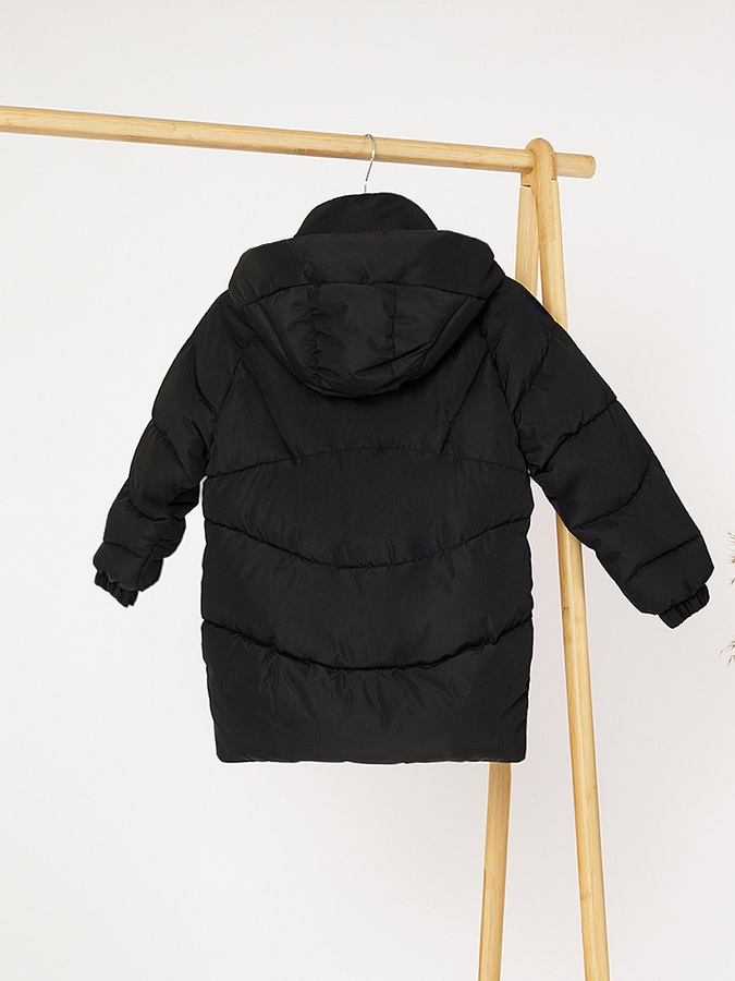 Куртка для дівчинки 122 колір чорний ЦБ-00229550