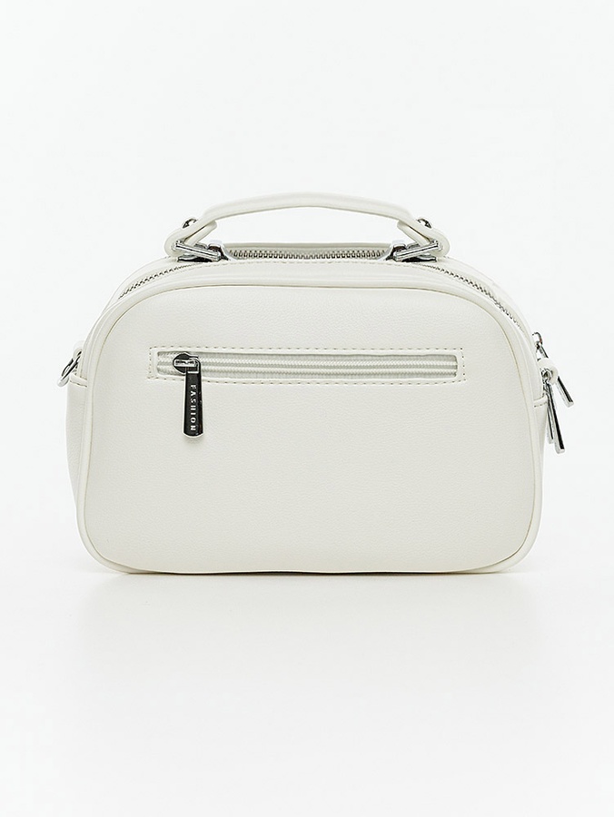 Жіноча сумка крос-боді колір білий ЦБ-00216827 SKT000901464 фото