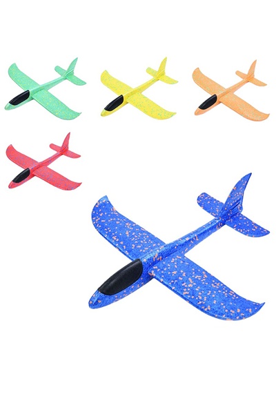 Пенопластовый самолетик со светом цвет разноцветный ЦБ-00248074 SKT000988546 фото