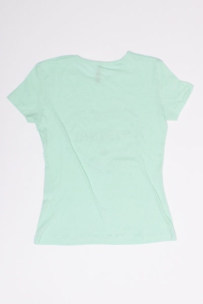 Жіноча футболка 48 колір м'ятний ЦБ-00192015 SKT000847785 фото
