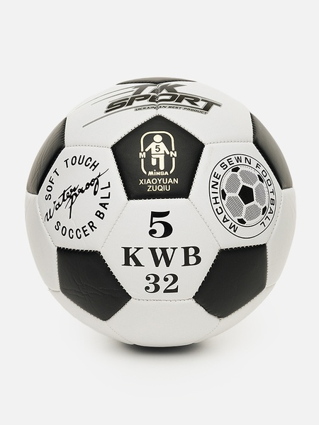 Мяч футбольный цвет бело-черный ЦБ-00224951 SKT000921473 фото
