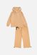 Костюм с брюками для девочки 116 цвет бежевый ЦБ-00220680 SKT000910659 фото 1
