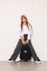 Штани для дівчинки колір сірий 134 ЦБ-00297026 фото 1