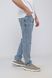 Джинси slim чоловічі колір блакитний W28 ЦБ-00291199 фото 1