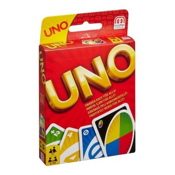 Настільна гра "UNO" колір різнокольоровий 00-00092748 SKT000114836 фото