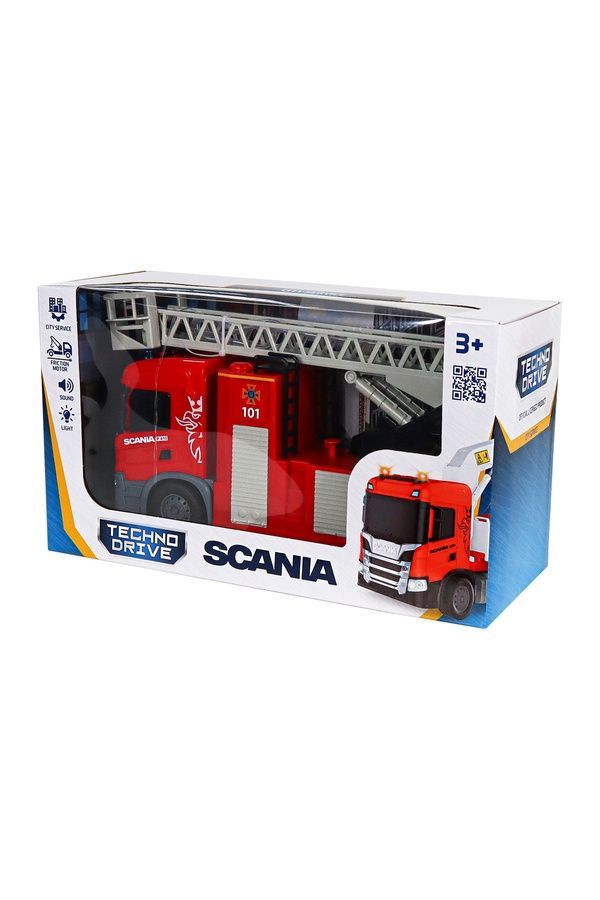 Автомодель серії "Big Truck" &mdash; Пожежна машина Scania TECHNODRIVE 6407KS ЦБ-00288975 фото