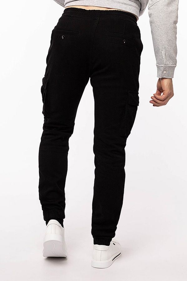 Чоловічі джинси 58 колір чорний ЦБ-00200823 SKT000869382 фото