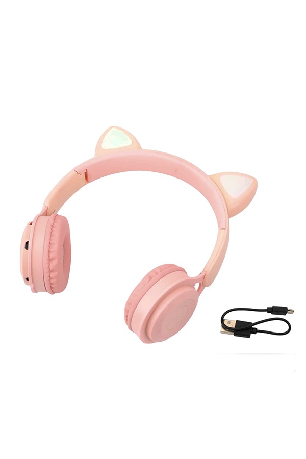 Дитячі бездротові навушники Cat колір різнокольоровий ЦБ-00234313 SKT000943726 фото