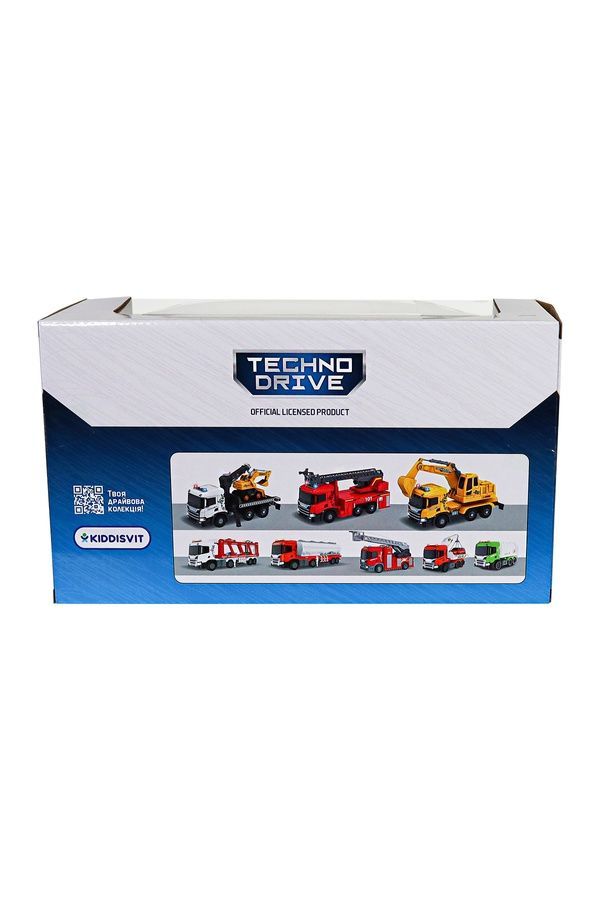 Автомодель серії "Big Truck" &mdash; Пожежна машина Scania TECHNODRIVE 6407KS ЦБ-00288975 фото