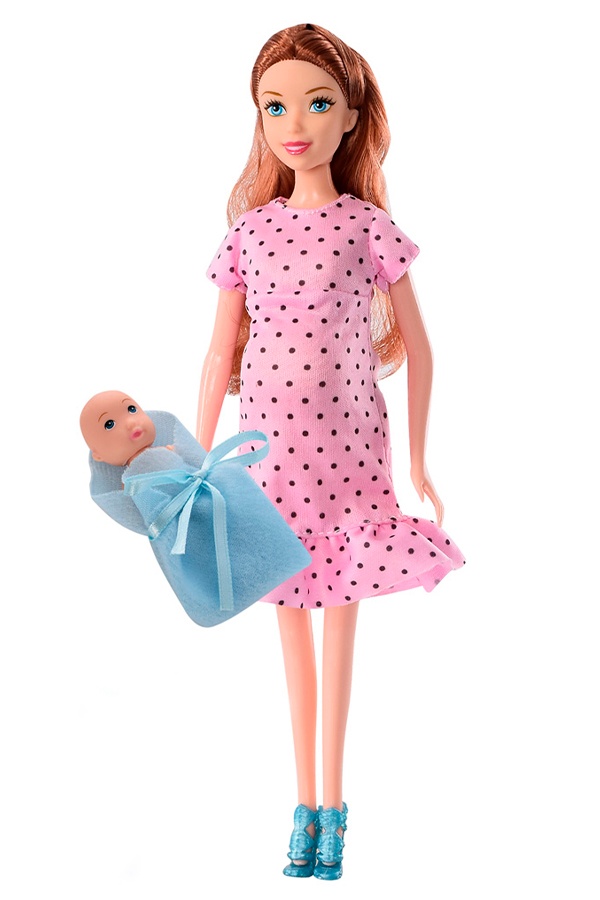 Іграшка - Лялька вагітна колір різнокольоровий ЦБ-00235595 SKT000946429 фото