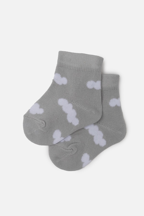 Шкарпетки для хлопчика 16-17 колір світло-сірий ЦБ-00243723 SKT000969155 фото