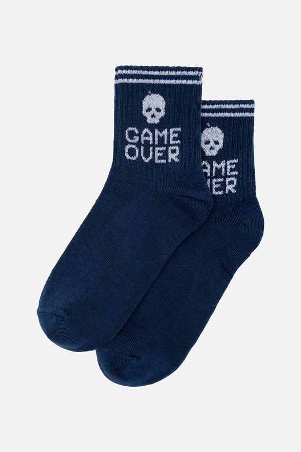 Шкарпетки для хлопчика 31-34 колір темно-синій ЦБ-00245347 SKT000981328 фото