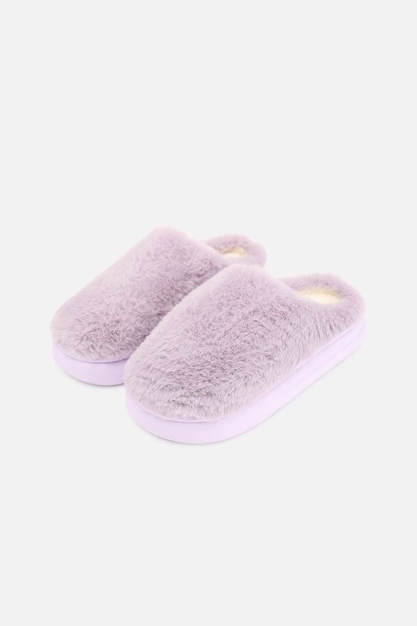 Капці домашні жіночі колір бузковий 35 ЦБ-00276868 фото