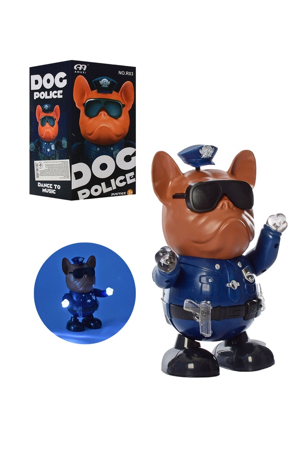 Музична іграшка Собака поліцейський колір різнокольоровий ЦБ-00167195 SKT000562162 фото