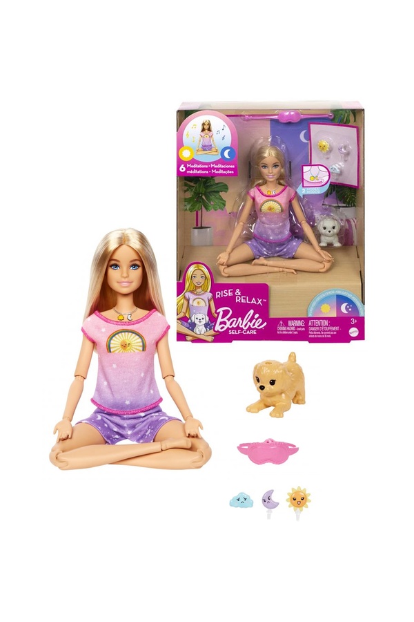 Кукла Barbie "Медитация днем и ночью" цвет разноцветный ЦБ-00200432 SKT000868523 фото