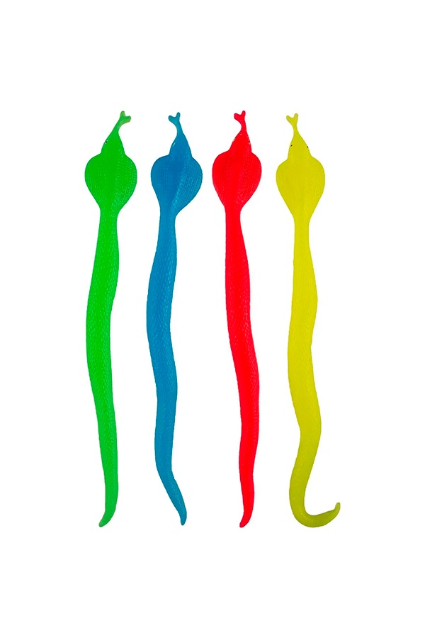 Іграшка-антистрес - Слизькі змійки колір різнокольоровий ЦБ-00236667 SKT000952665 фото