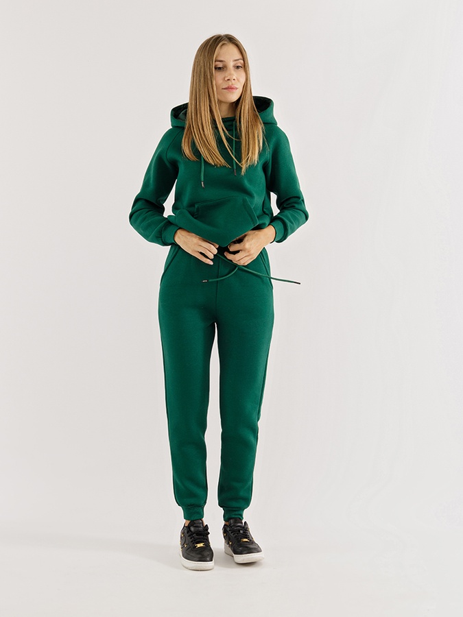 Жіночі спортивні штани 42 колір зелений ЦБ-00223862 SKT000918458 фото